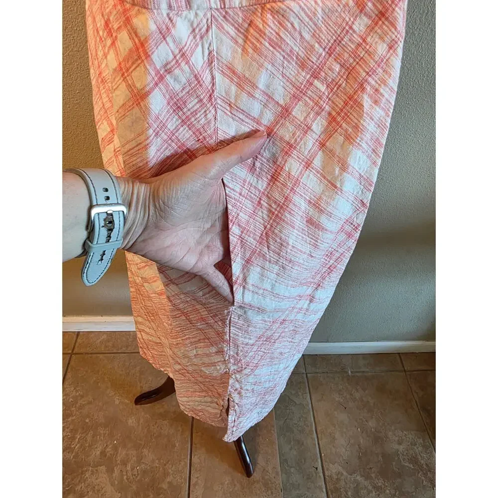 J. Jill Love Linen Women's Maxi Dress SZ XL Sleeveless  Summer Luxury Minimalist - Picture 5 of 10